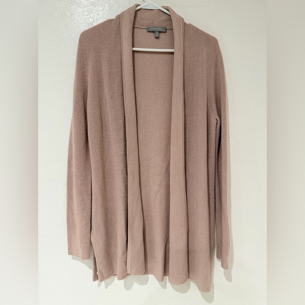 Neiman Marcus Women's Cashmere Silk Wool Blend Cardigan Size M